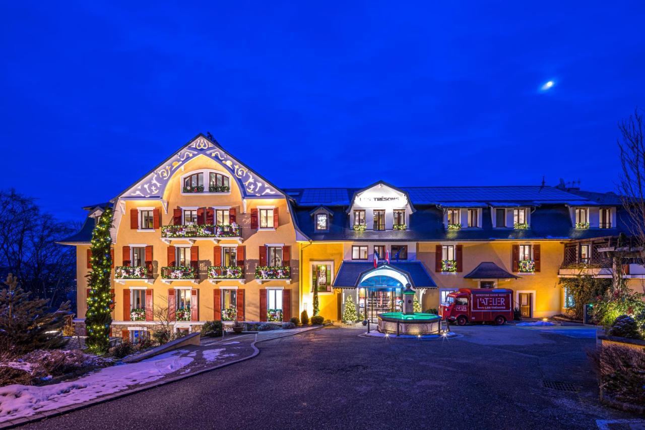 Les Tresoms Lake And Spa Resort Annecy Exterior foto